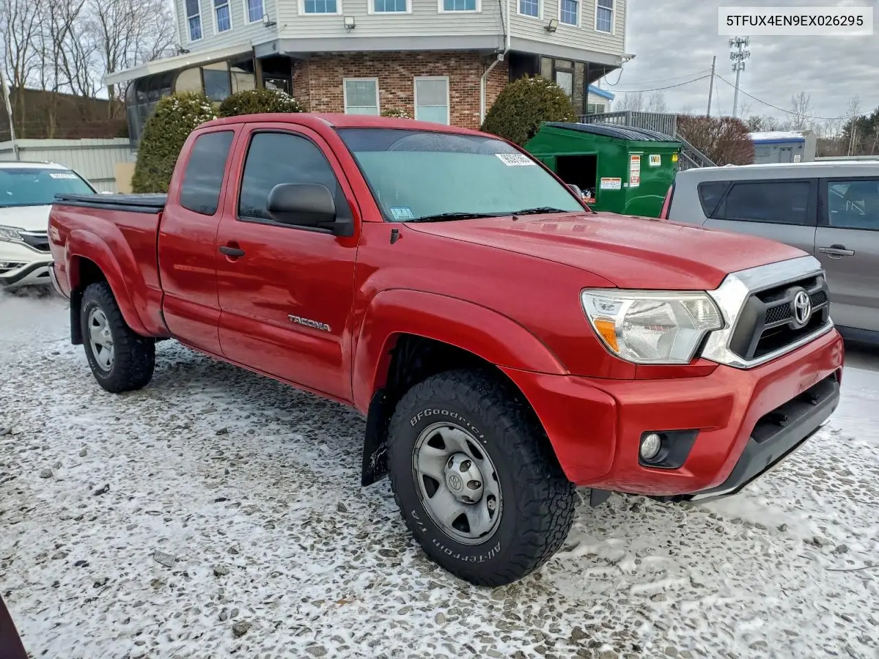 5TFUX4EN9EX026295 2014 Toyota Tacoma Access Cab