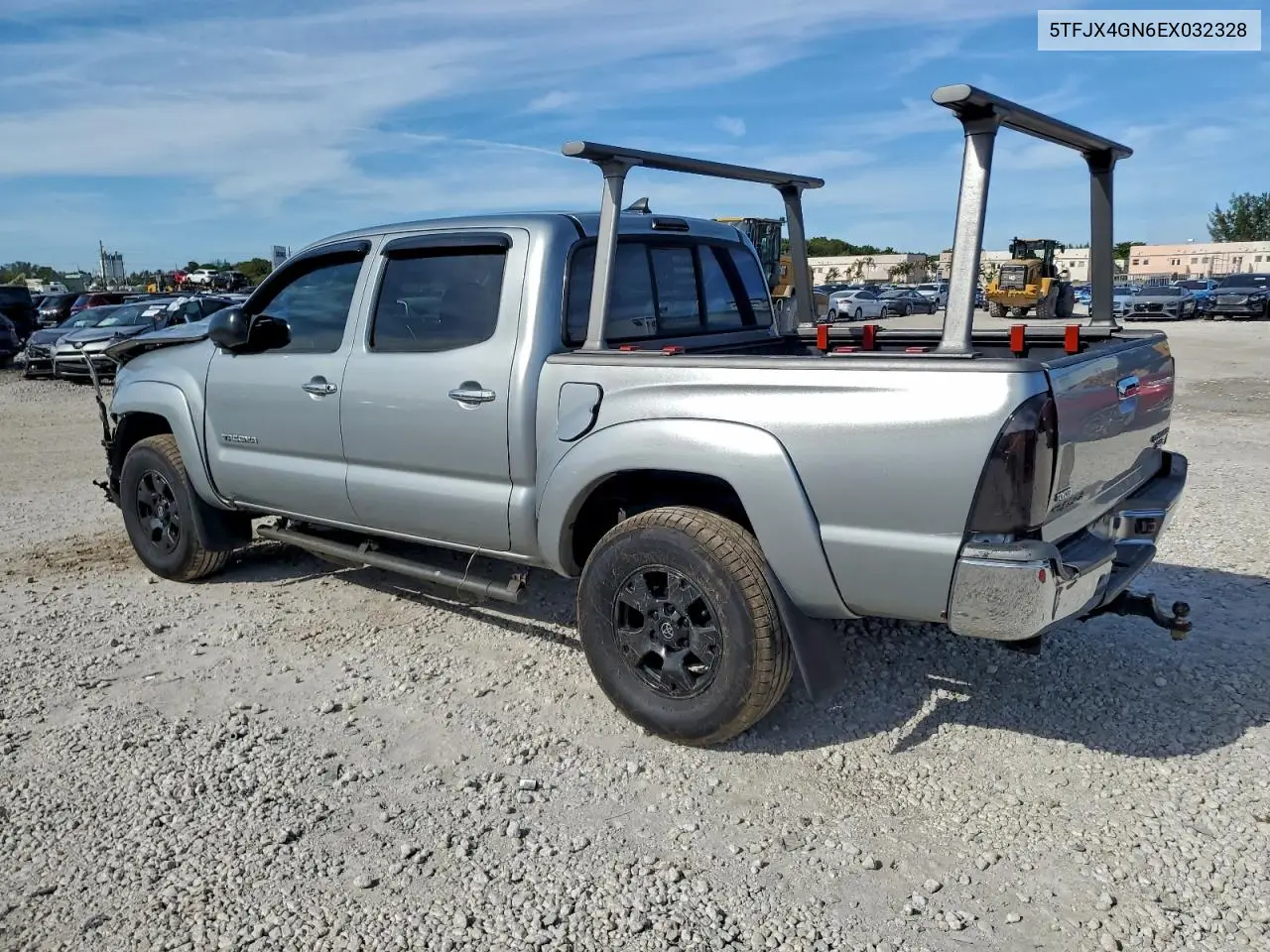 5TFJX4GN6EX032328 2014 Toyota Tacoma Double Cab