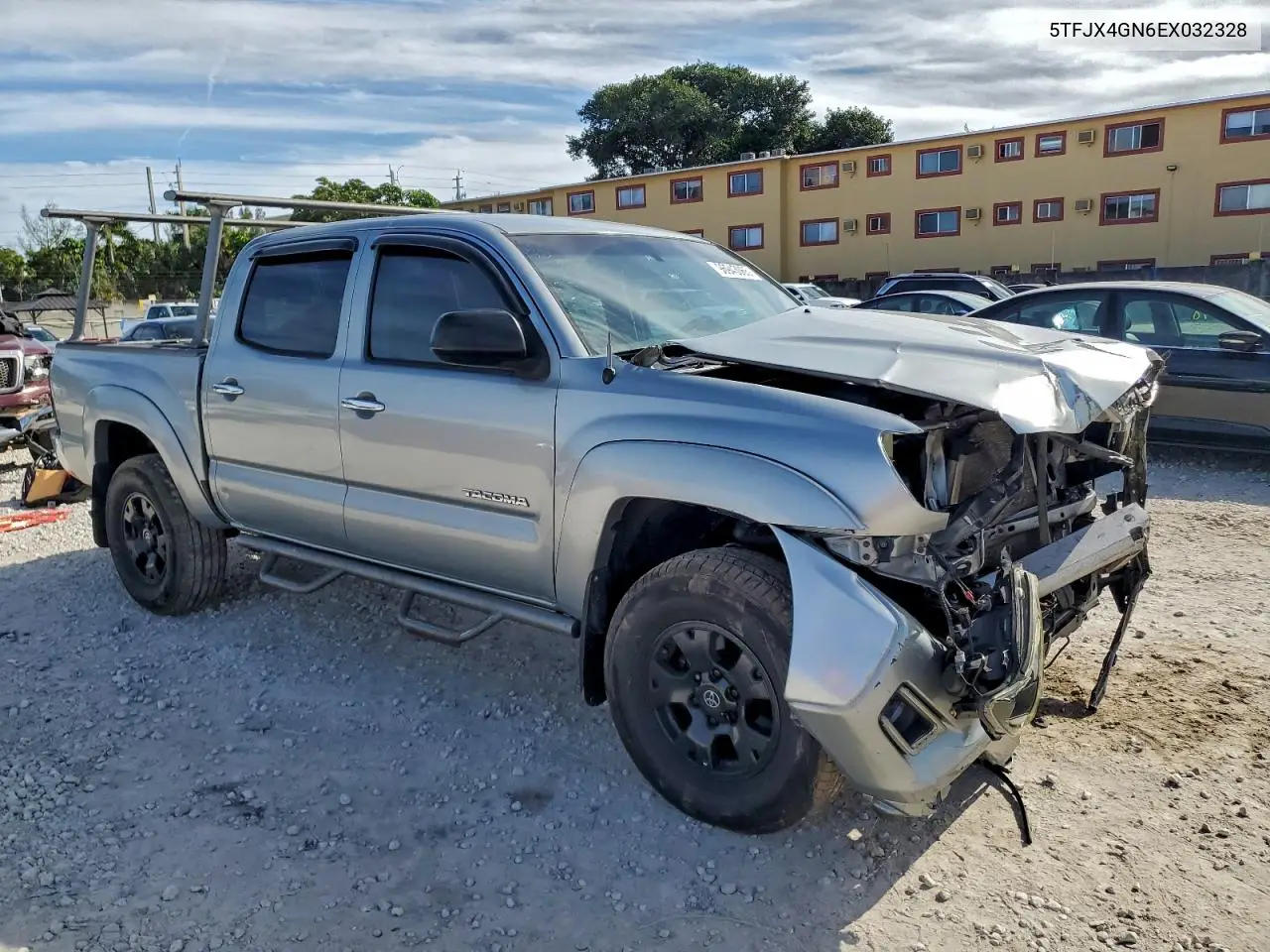 5TFJX4GN6EX032328 2014 Toyota Tacoma Double Cab