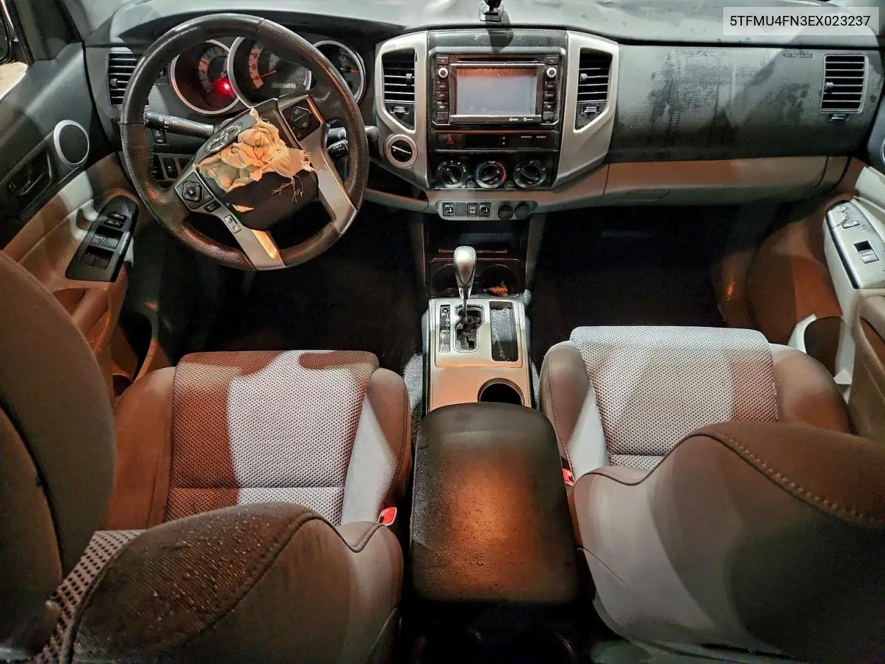 5TFMU4FN3EX023237 2014 Toyota Tacoma Double Cab Long Bed