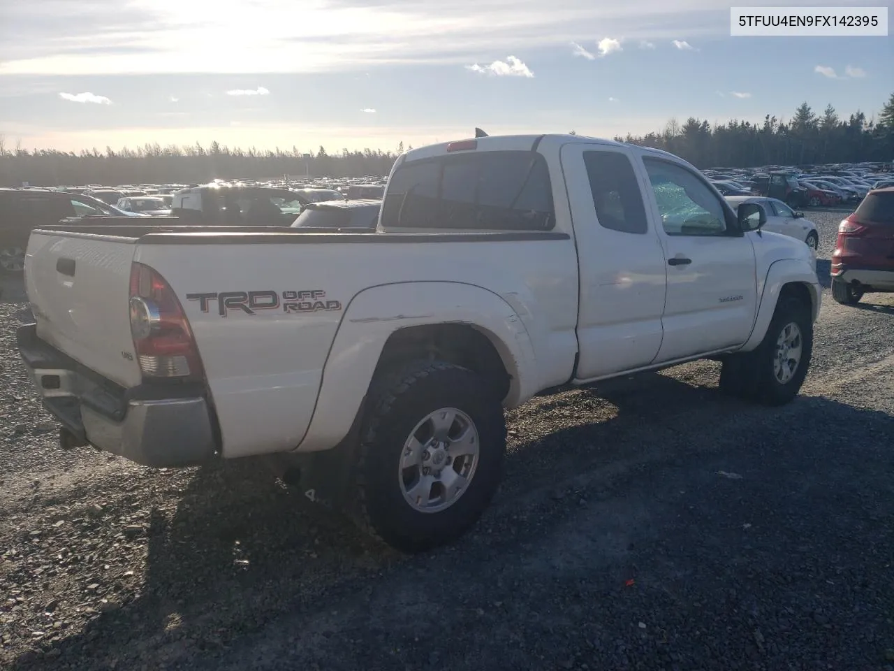 2015 Toyota Tacoma Access Cab VIN: 5TFUU4EN9FX142395 Lot: 39294204