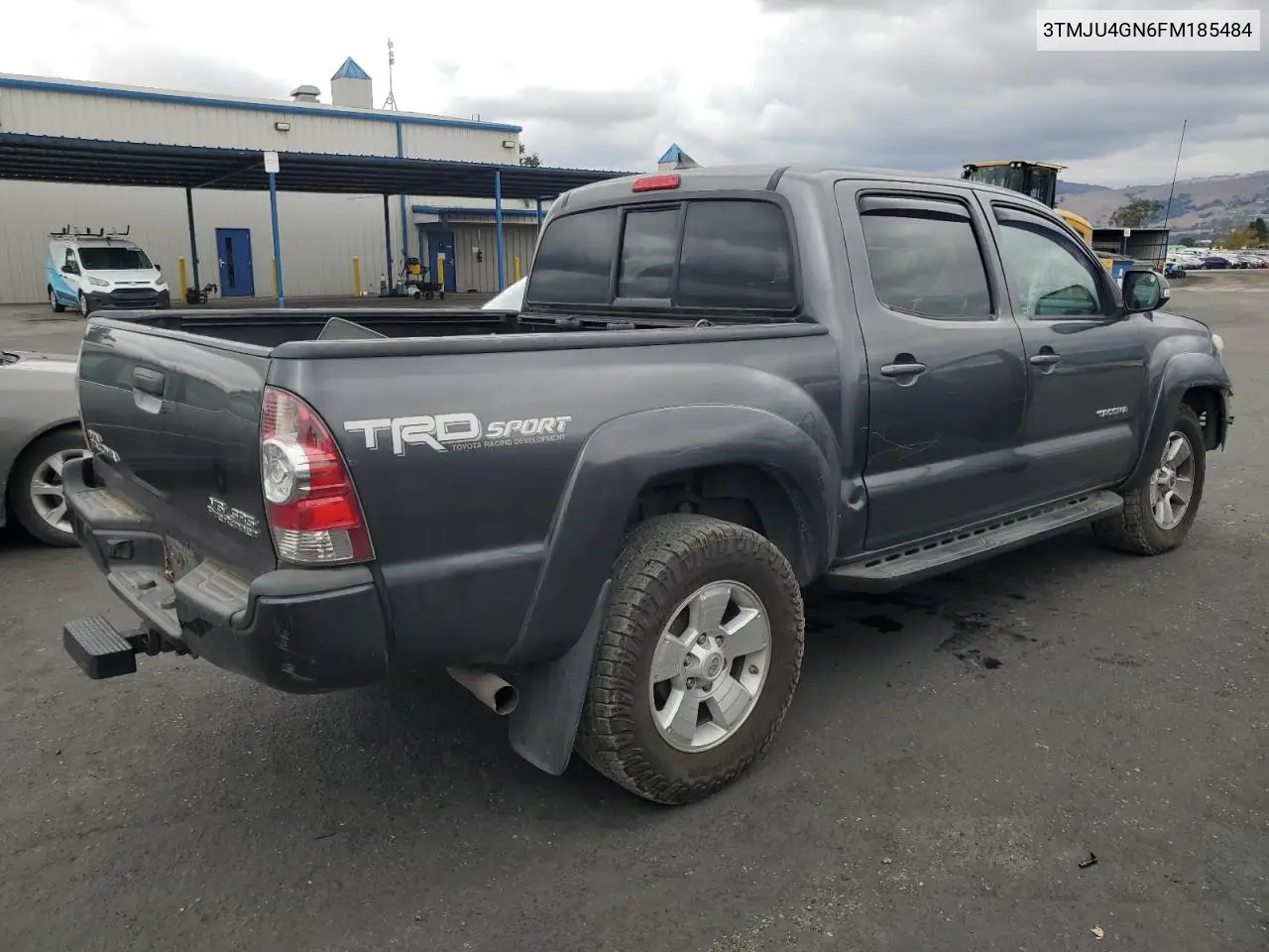 3TMJU4GN6FM185484 2015 Toyota Tacoma Double Cab Prerunner