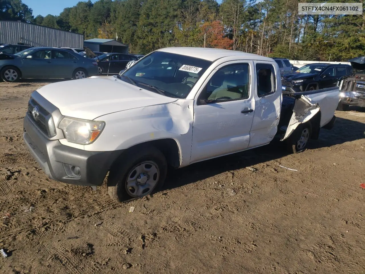 5TFTX4CN4FX061102 2015 Toyota Tacoma Access Cab