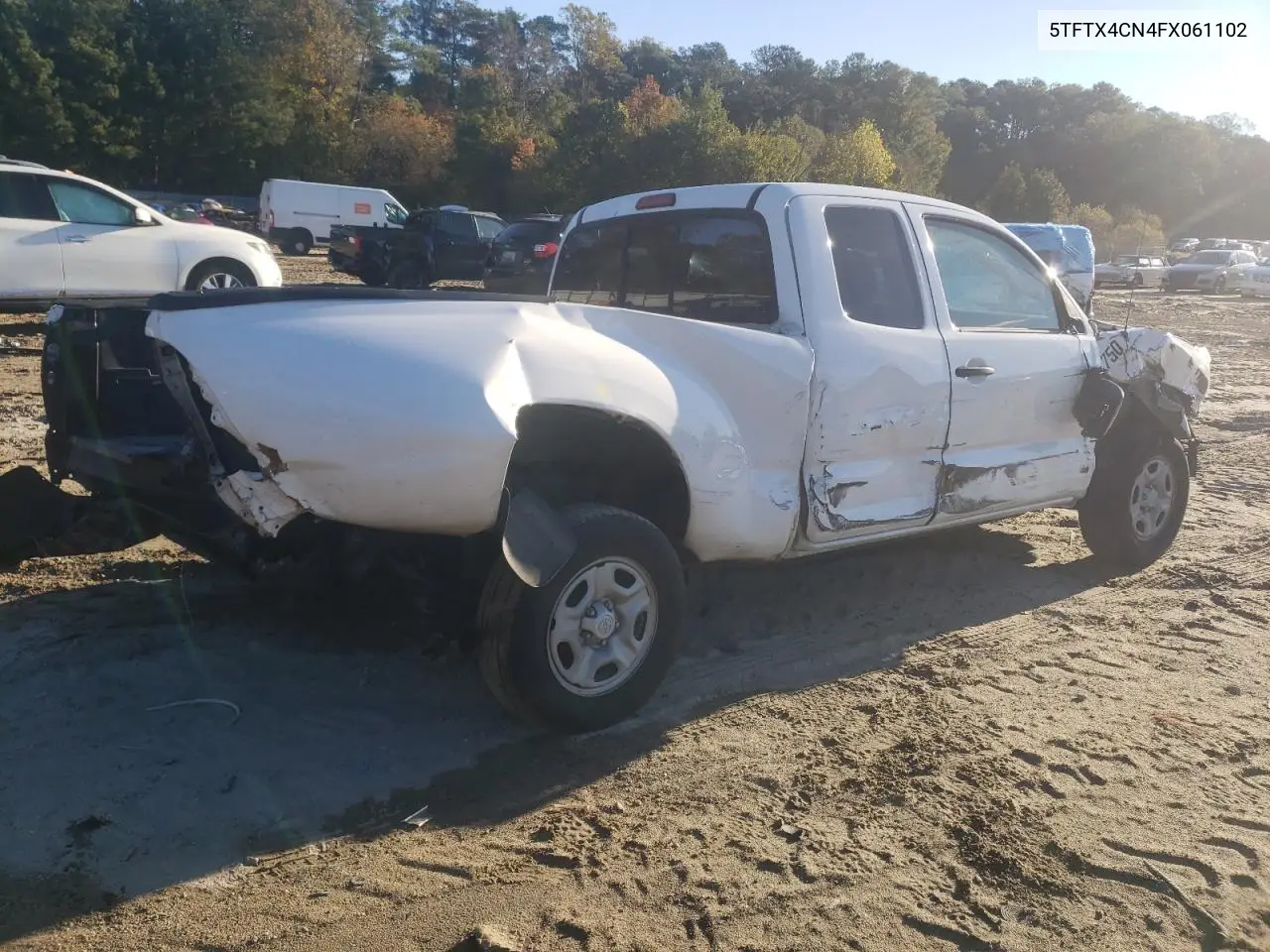 5TFTX4CN4FX061102 2015 Toyota Tacoma Access Cab