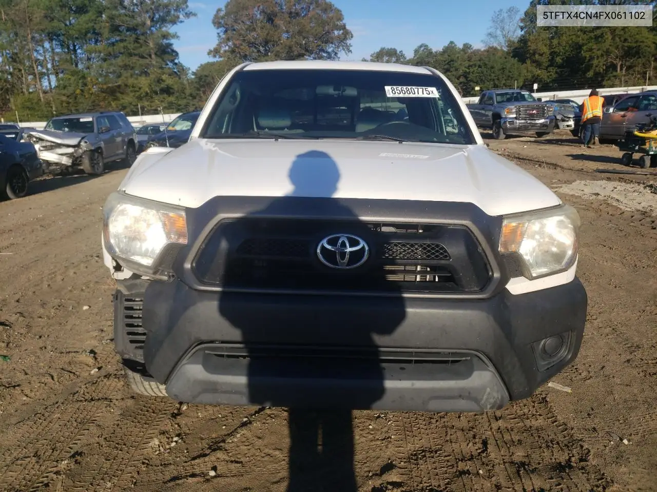 5TFTX4CN4FX061102 2015 Toyota Tacoma Access Cab