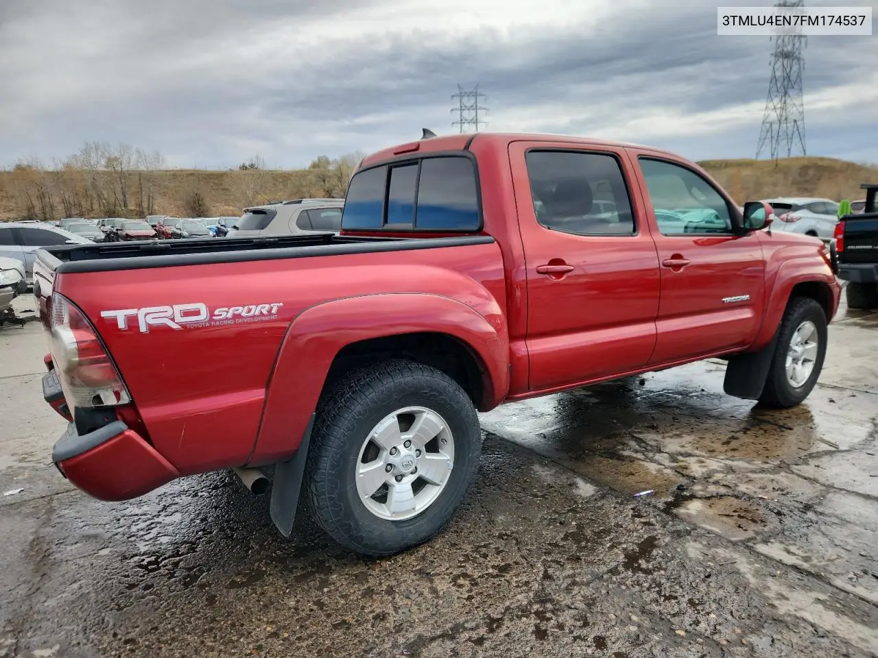 3TMLU4EN7FM174537 2015 Toyota Tacoma Double Cab