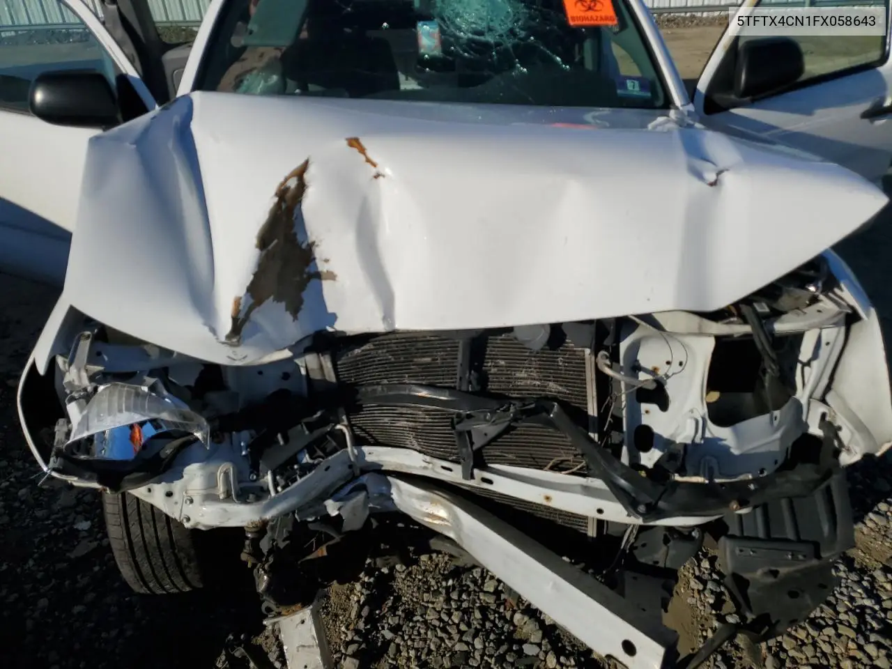 5TFTX4CN1FX058643 2015 Toyota Tacoma Access Cab