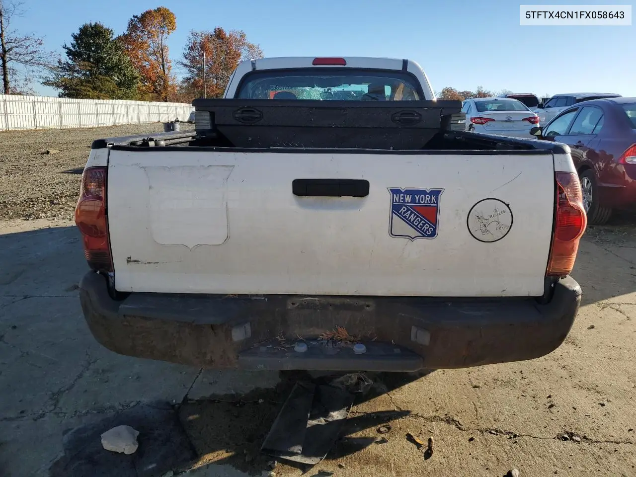 5TFTX4CN1FX058643 2015 Toyota Tacoma Access Cab