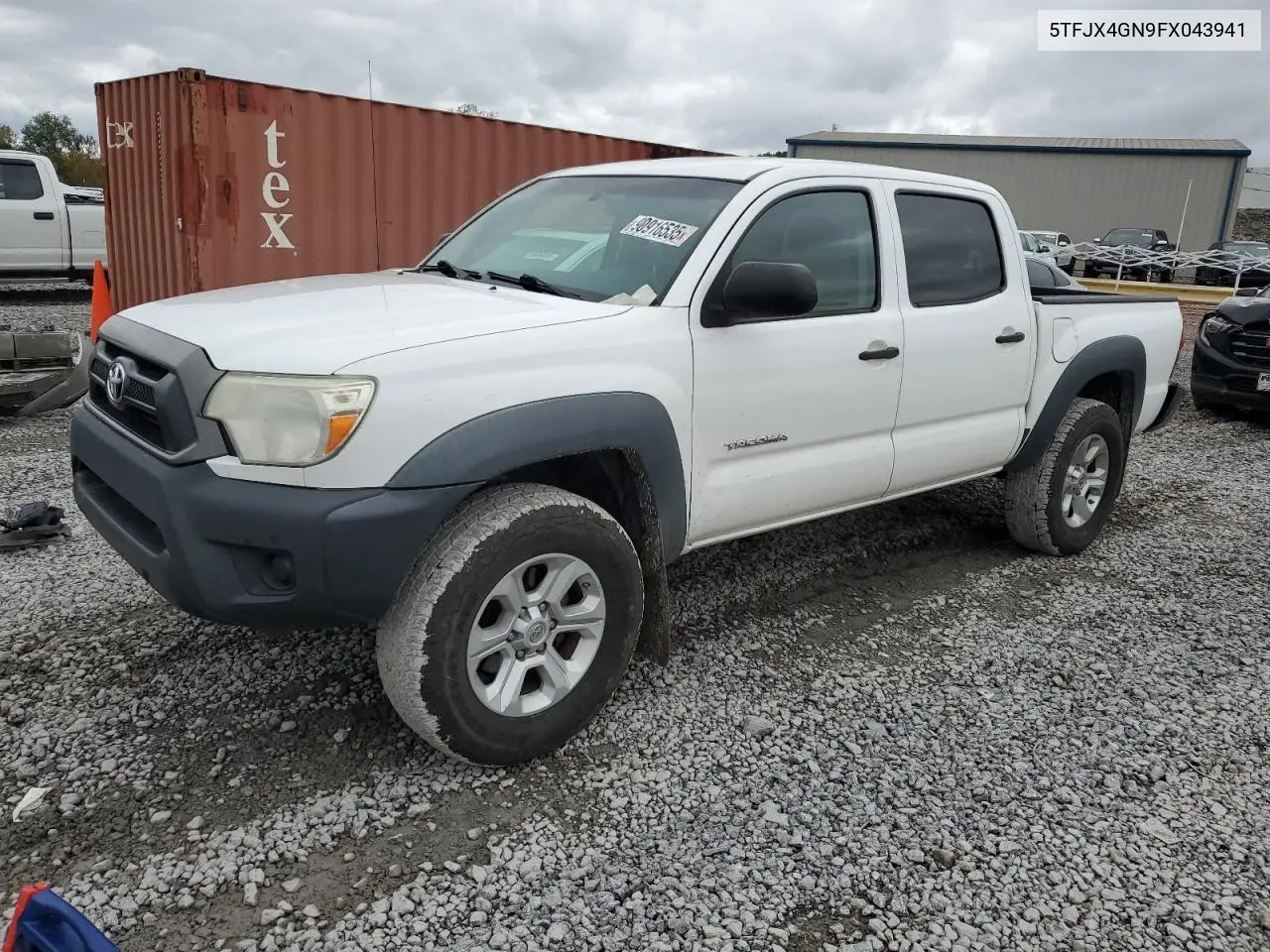 5TFJX4GN9FX043941 2015 Toyota Tacoma Double Cab Prerunner