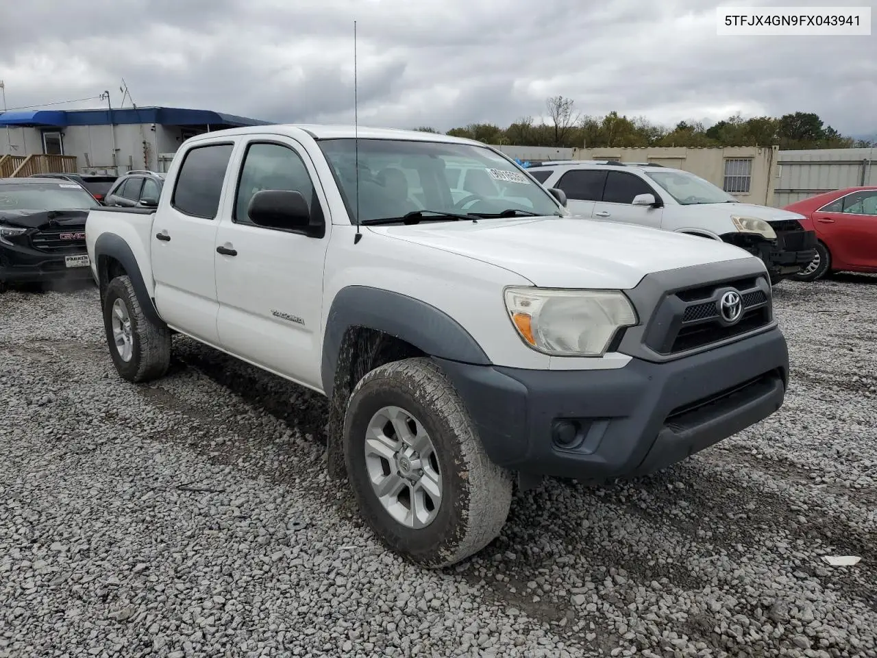 5TFJX4GN9FX043941 2015 Toyota Tacoma Double Cab Prerunner