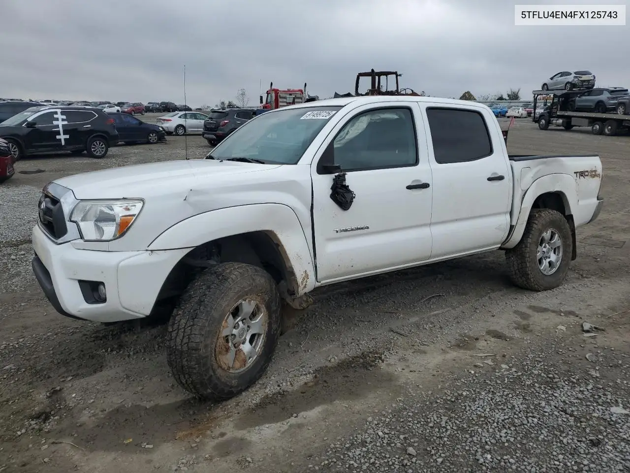 5TFLU4EN4FX125743 2015 Toyota Tacoma Double Cab