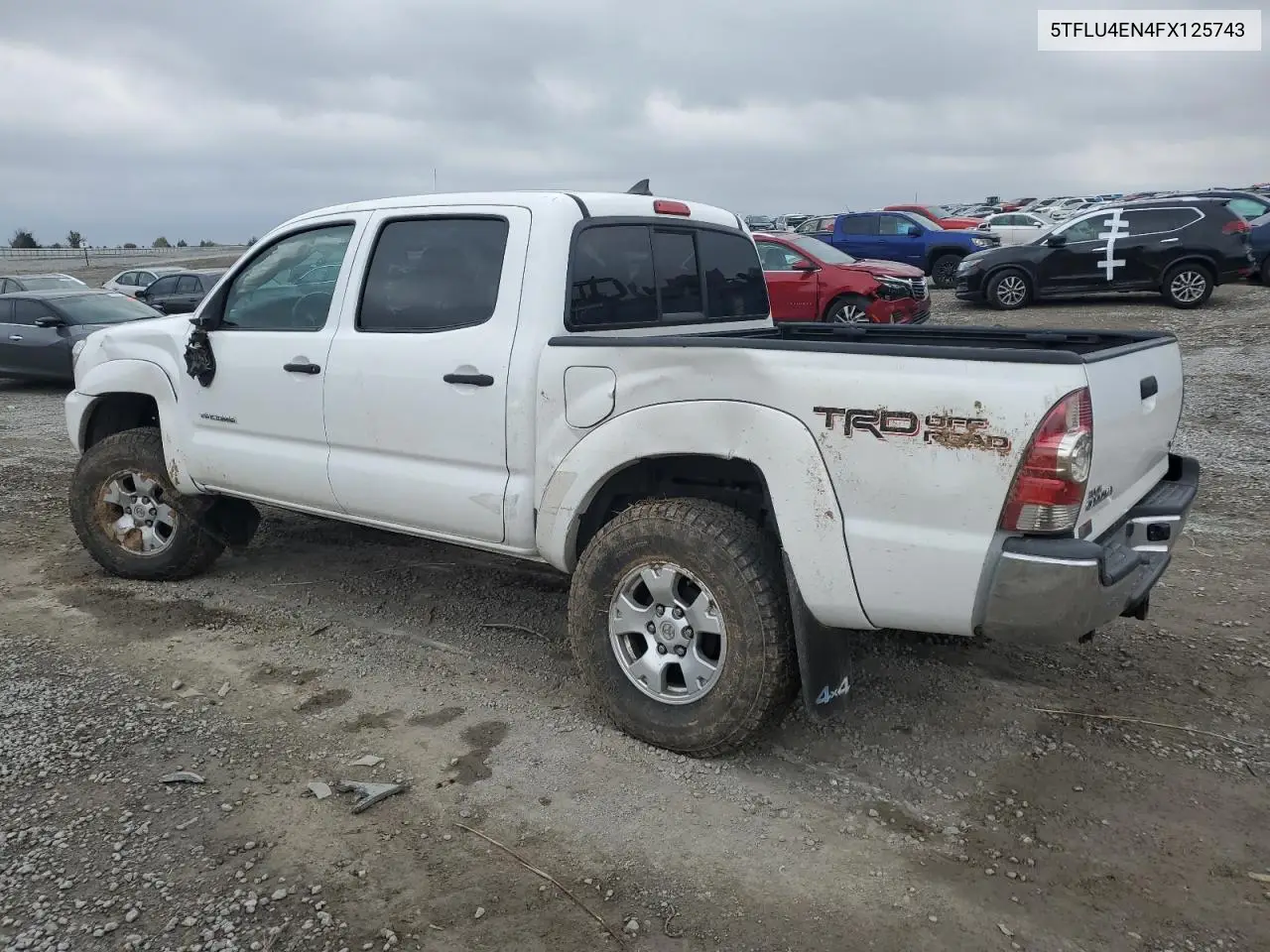 5TFLU4EN4FX125743 2015 Toyota Tacoma Double Cab