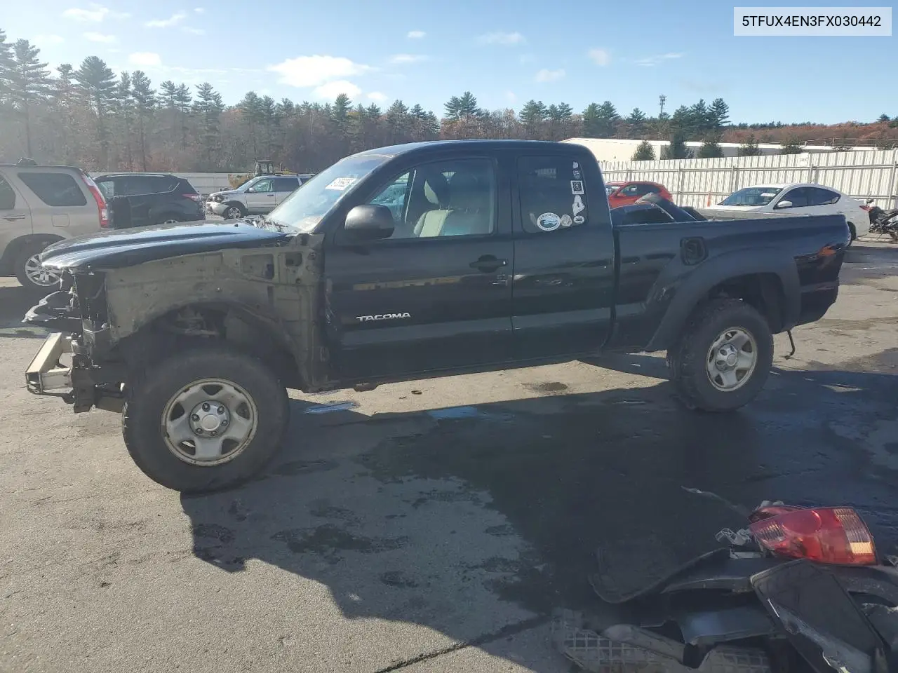 5TFUX4EN3FX030442 2015 Toyota Tacoma Access Cab