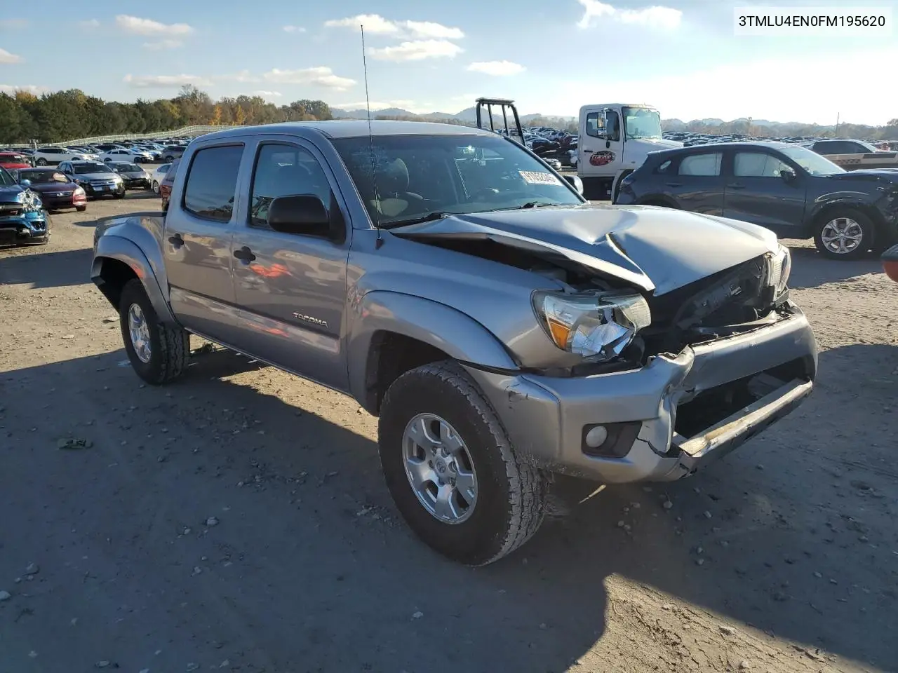 3TMLU4EN0FM195620 2015 Toyota Tacoma Double Cab