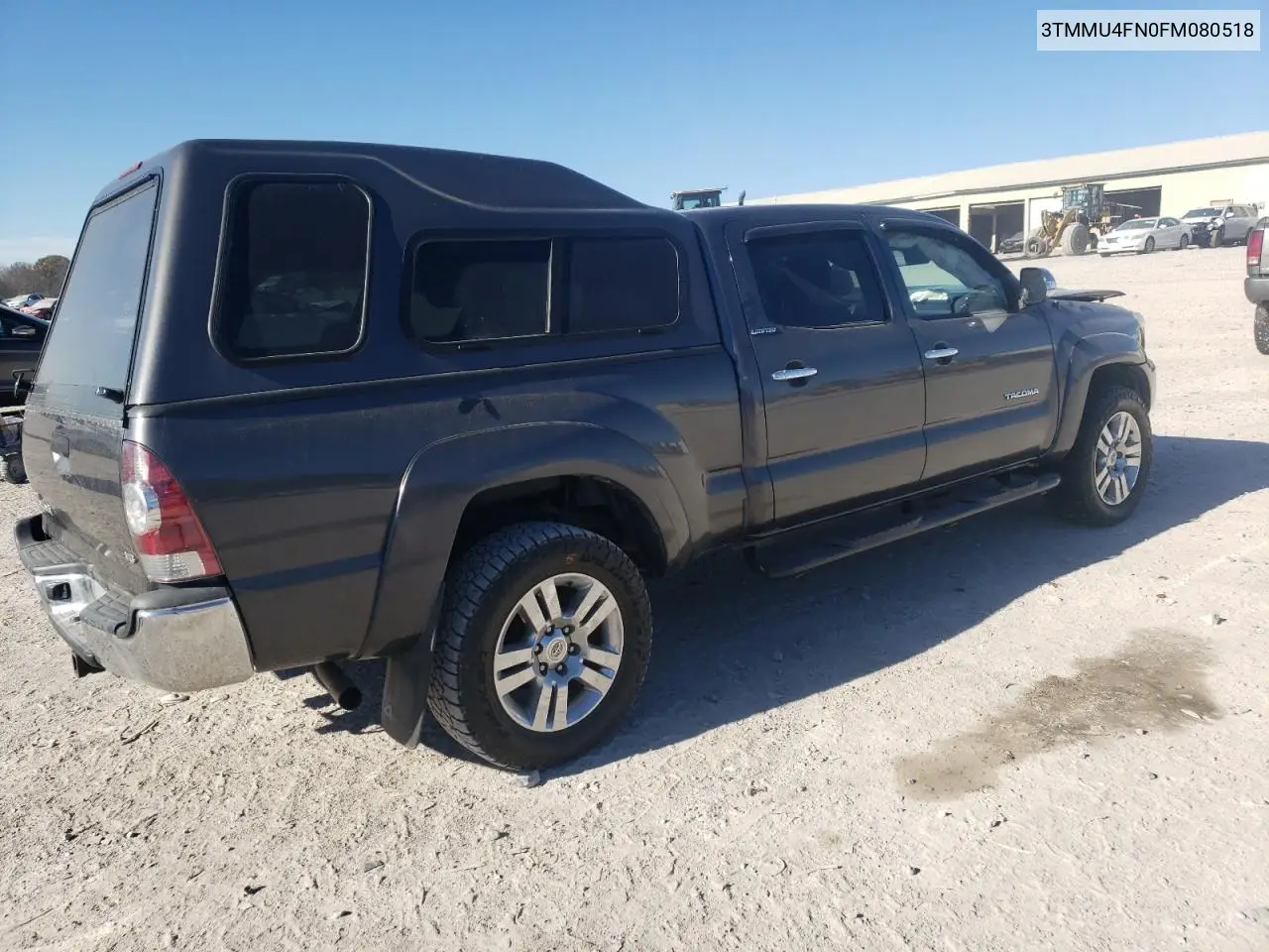 3TMMU4FN0FM080518 2015 Toyota Tacoma Double Cab Long Bed
