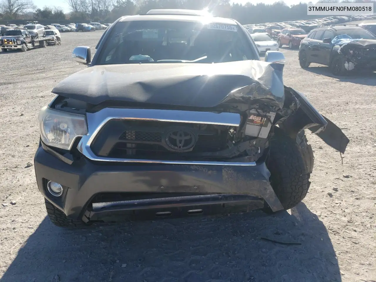 3TMMU4FN0FM080518 2015 Toyota Tacoma Double Cab Long Bed