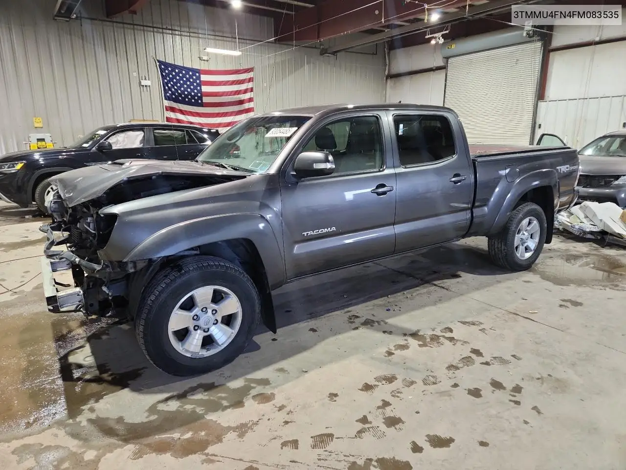 3TMMU4FN4FM083535 2015 Toyota Tacoma Double Cab Long Bed