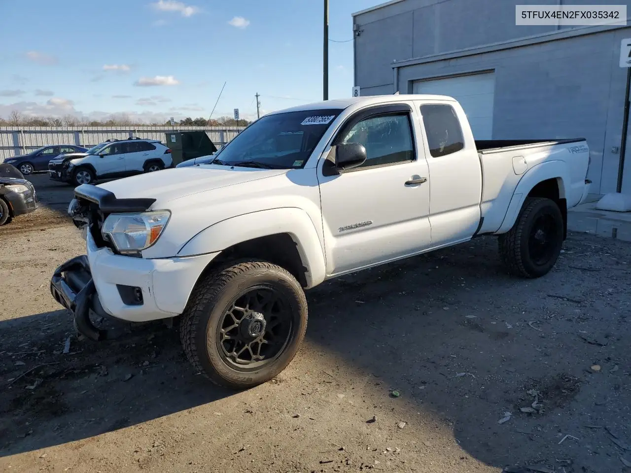 5TFUX4EN2FX035342 2015 Toyota Tacoma Access Cab