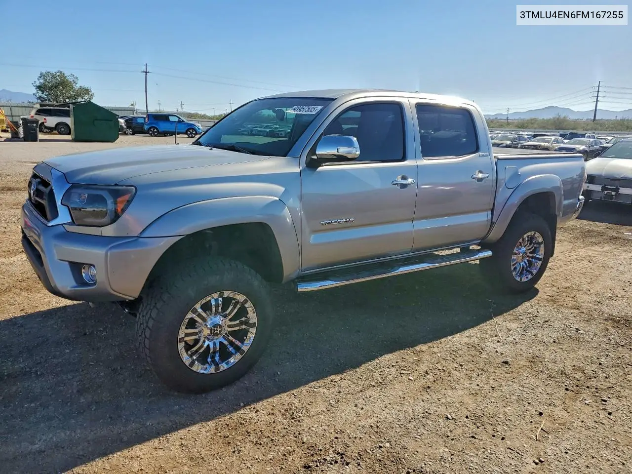 3TMLU4EN6FM167255 2015 Toyota Tacoma Double Cab