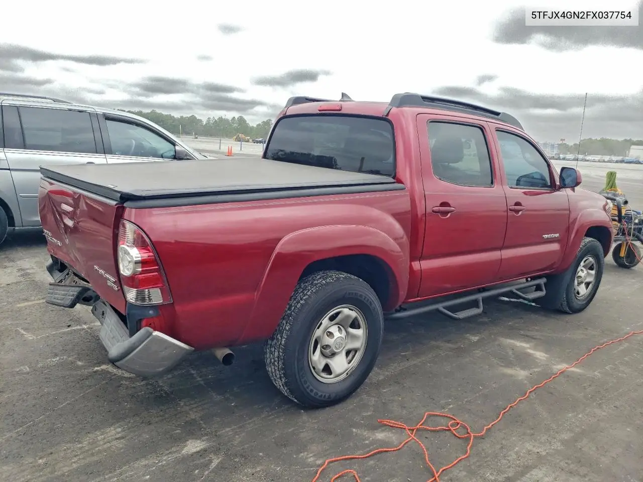 5TFJX4GN2FX037754 2015 Toyota Tacoma Double Cab Prerunner