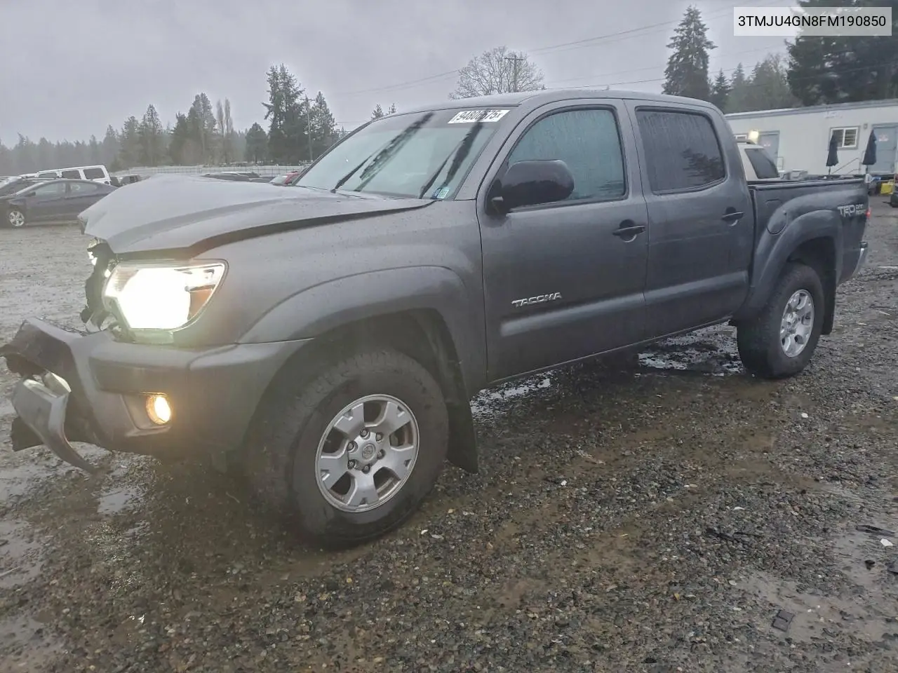 3TMJU4GN8FM190850 2015 Toyota Tacoma Double Cab Prerunner