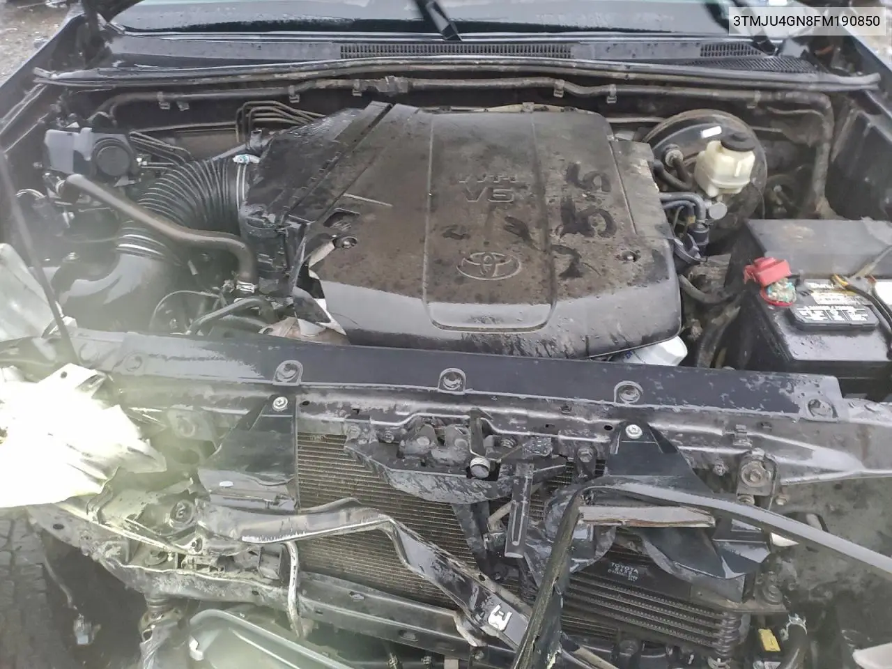 3TMJU4GN8FM190850 2015 Toyota Tacoma Double Cab Prerunner