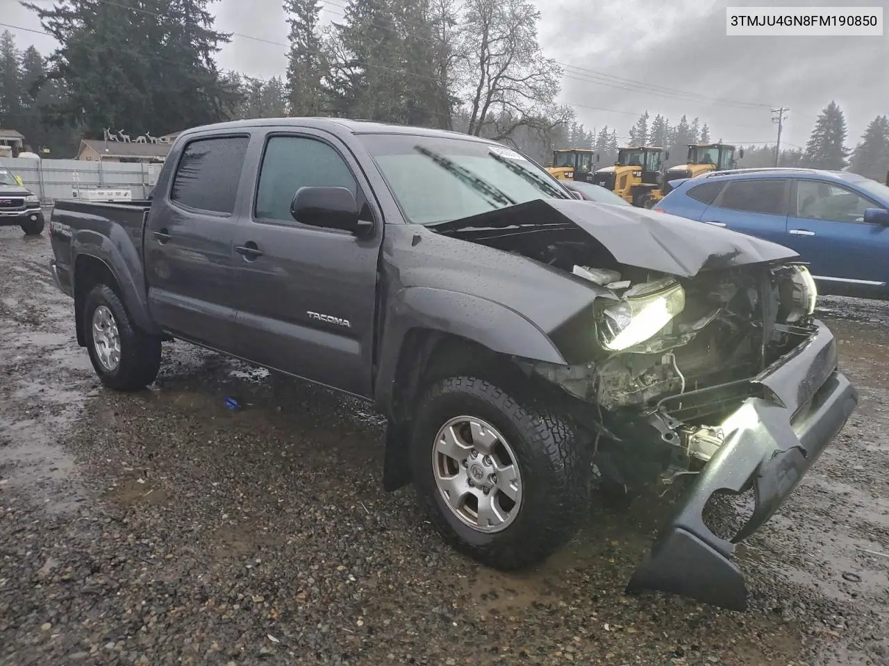 3TMJU4GN8FM190850 2015 Toyota Tacoma Double Cab Prerunner