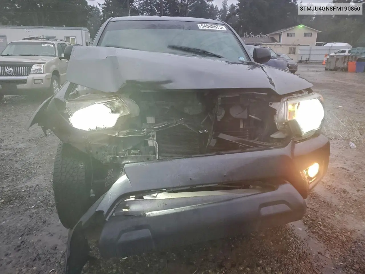 3TMJU4GN8FM190850 2015 Toyota Tacoma Double Cab Prerunner