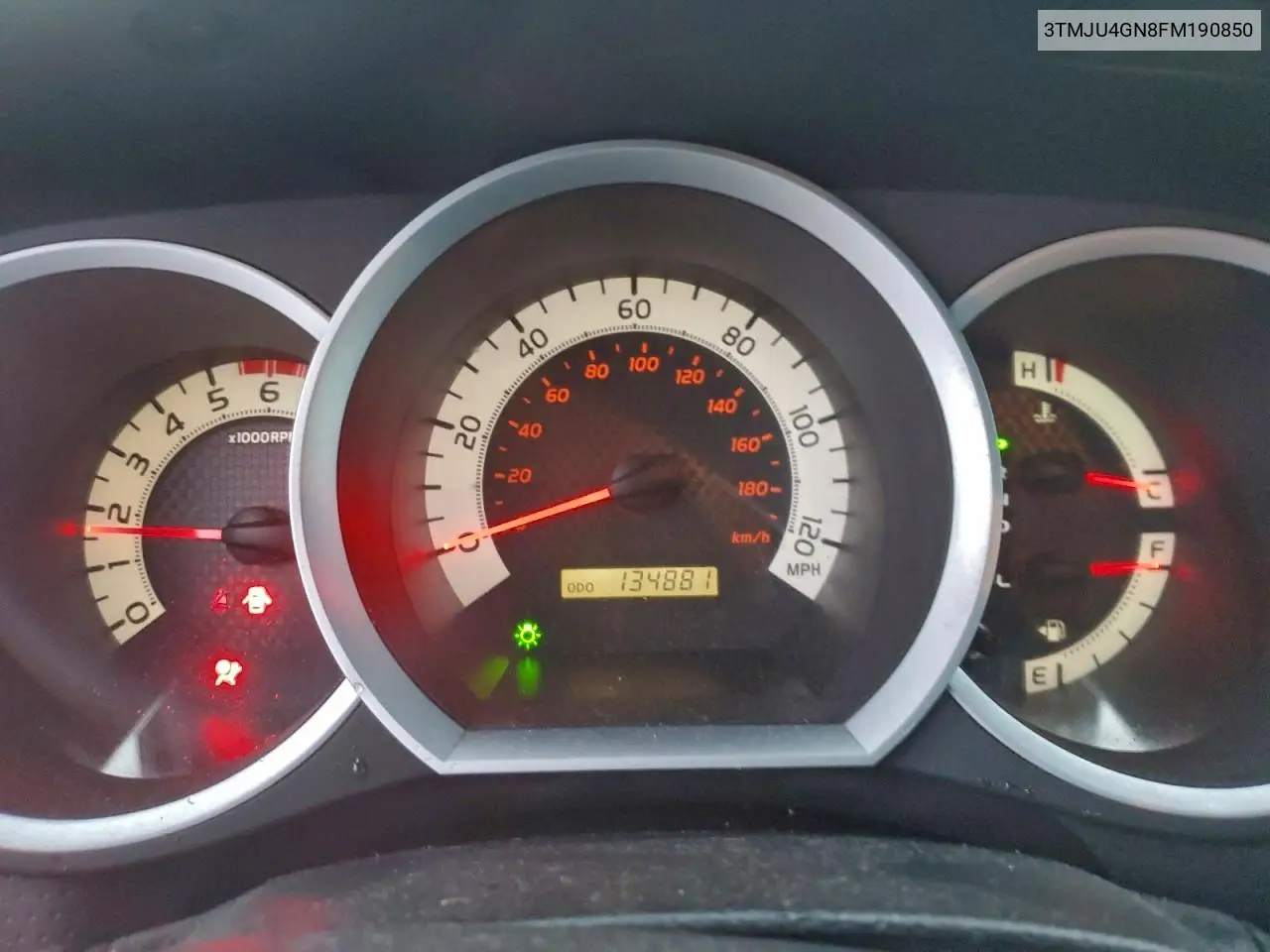 3TMJU4GN8FM190850 2015 Toyota Tacoma Double Cab Prerunner