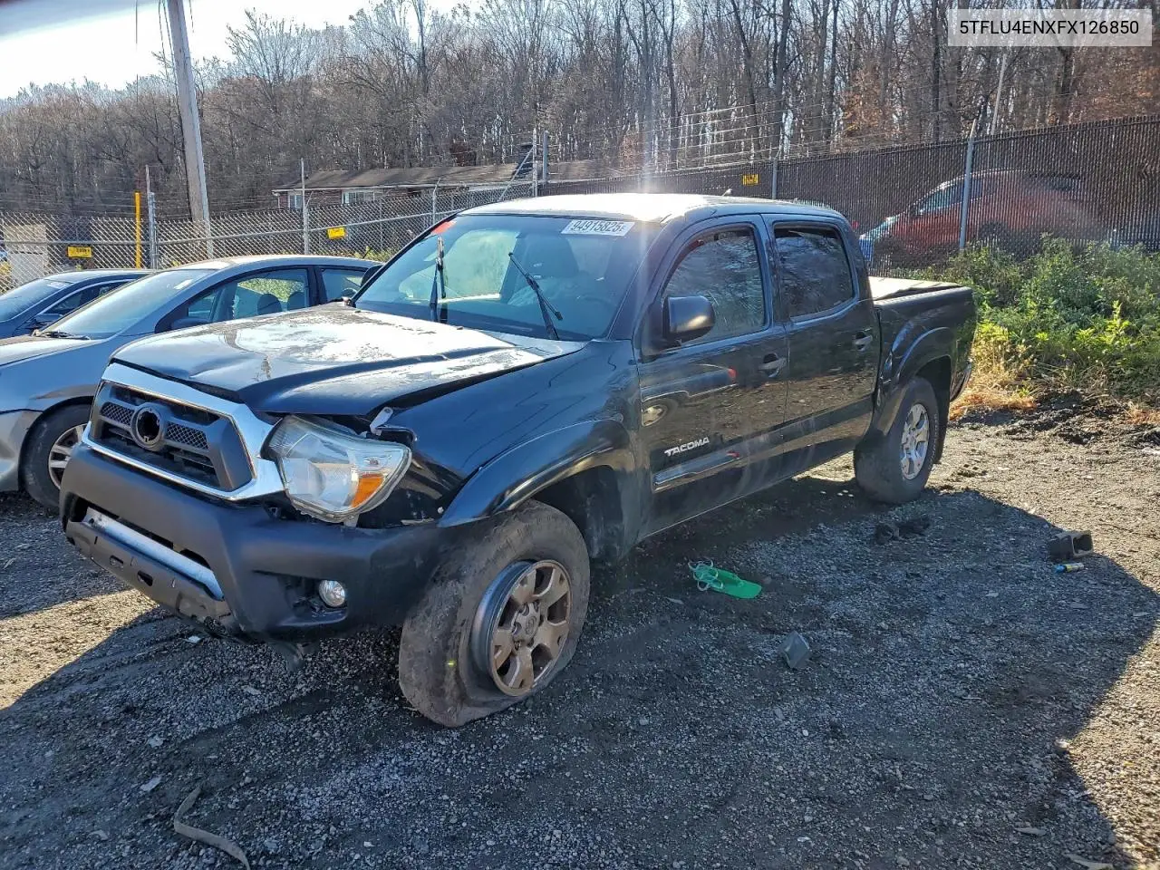 5TFLU4ENXFX126850 2015 Toyota Tacoma Double Cab