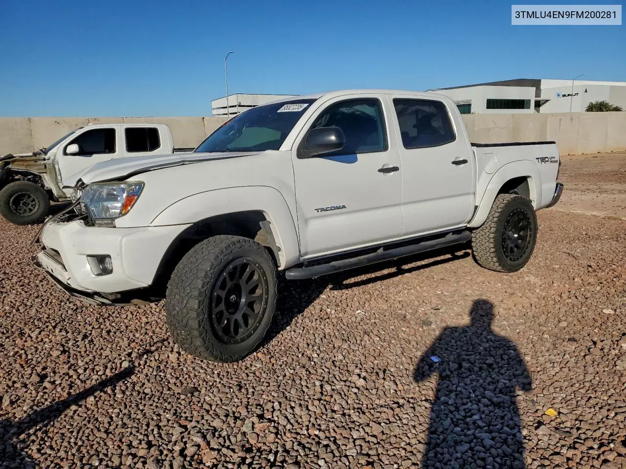3TMLU4EN9FM200281 2015 Toyota Tacoma Double Cab