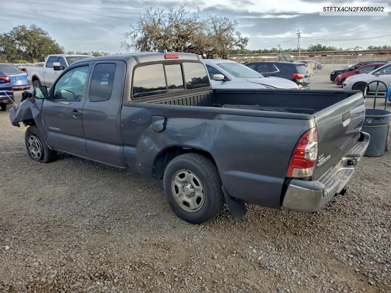 5TFTX4CN2FX050602 2015 Toyota Tacoma Access Cab