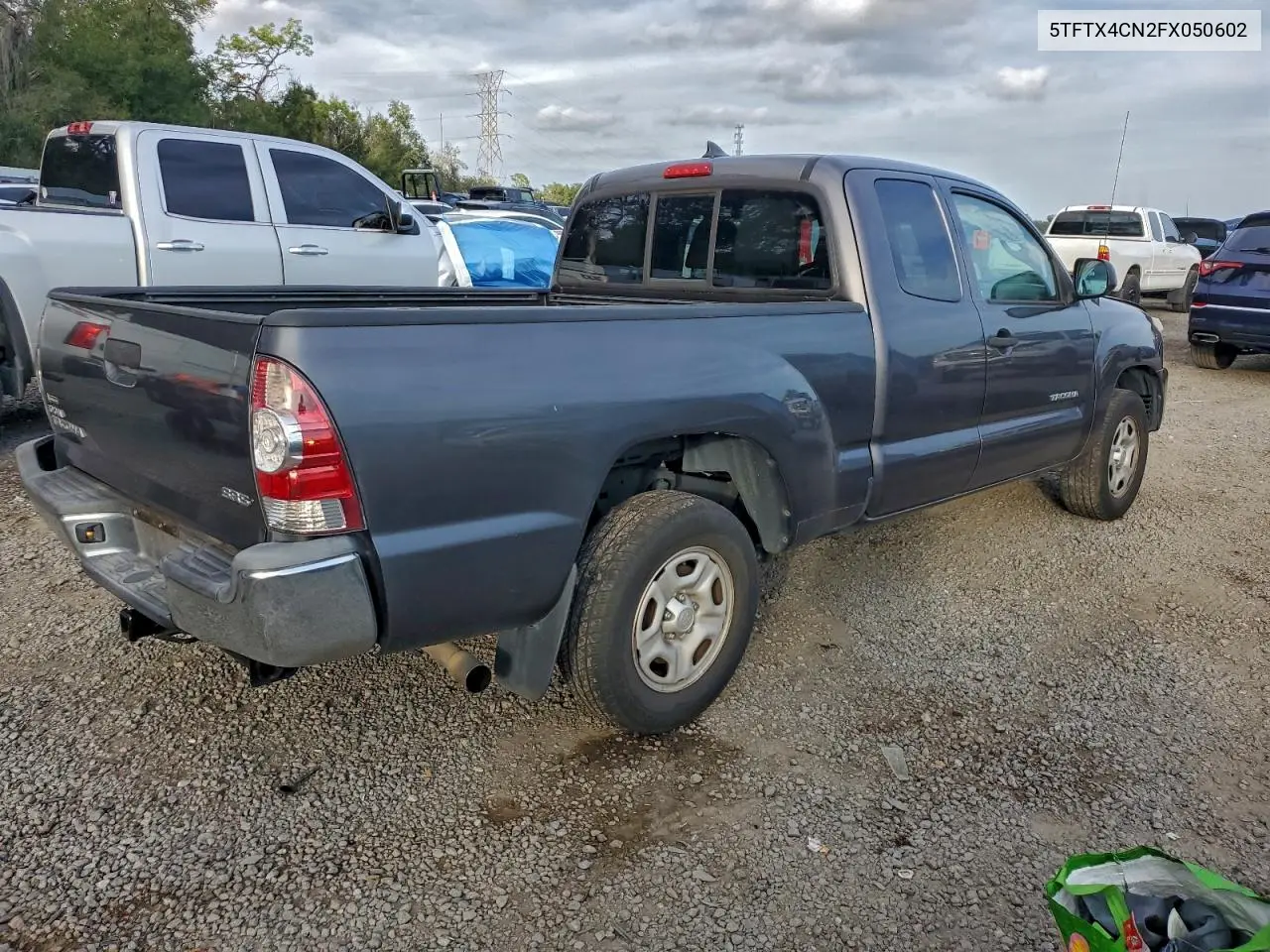5TFTX4CN2FX050602 2015 Toyota Tacoma Access Cab