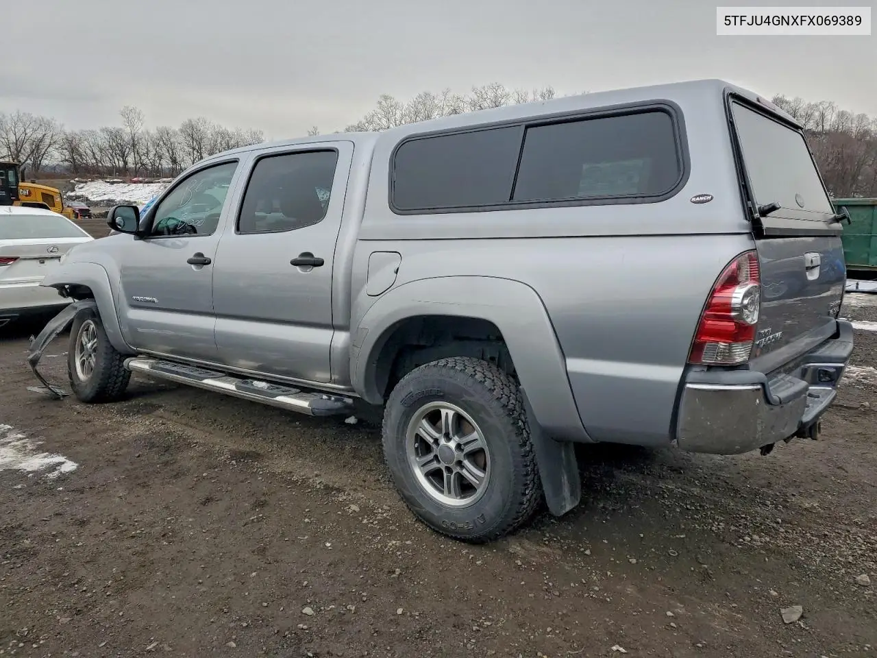 5TFJU4GNXFX069389 2015 Toyota Tacoma Double Cab Prerunner