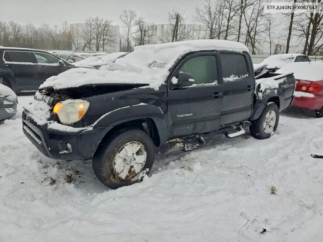 5TFJU4GN3FX067547 2015 Toyota Tacoma Double Cab Prerunner