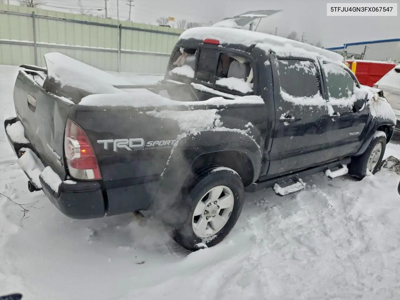 5TFJU4GN3FX067547 2015 Toyota Tacoma Double Cab Prerunner