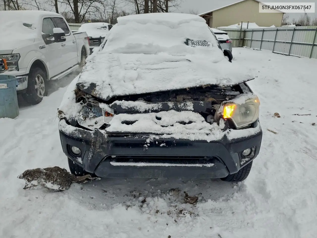 5TFJU4GN3FX067547 2015 Toyota Tacoma Double Cab Prerunner