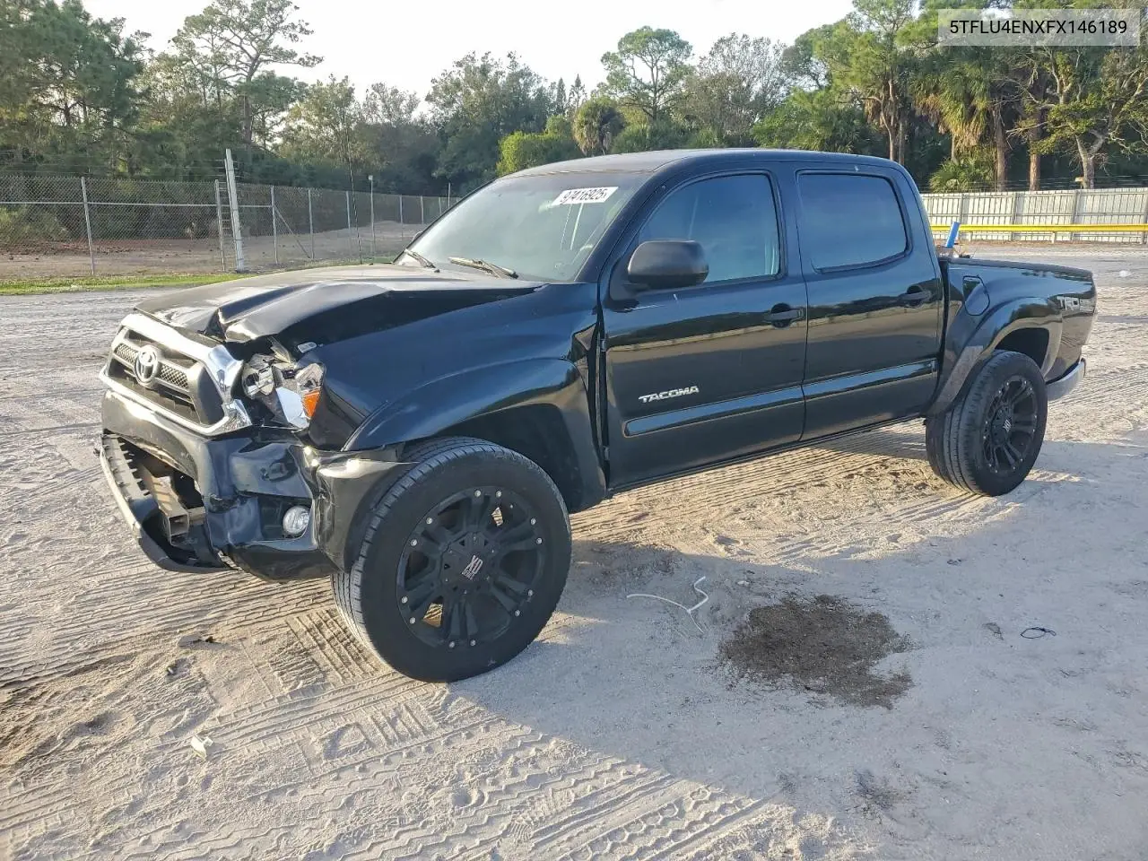 5TFLU4ENXFX146189 2015 Toyota Tacoma Double Cab