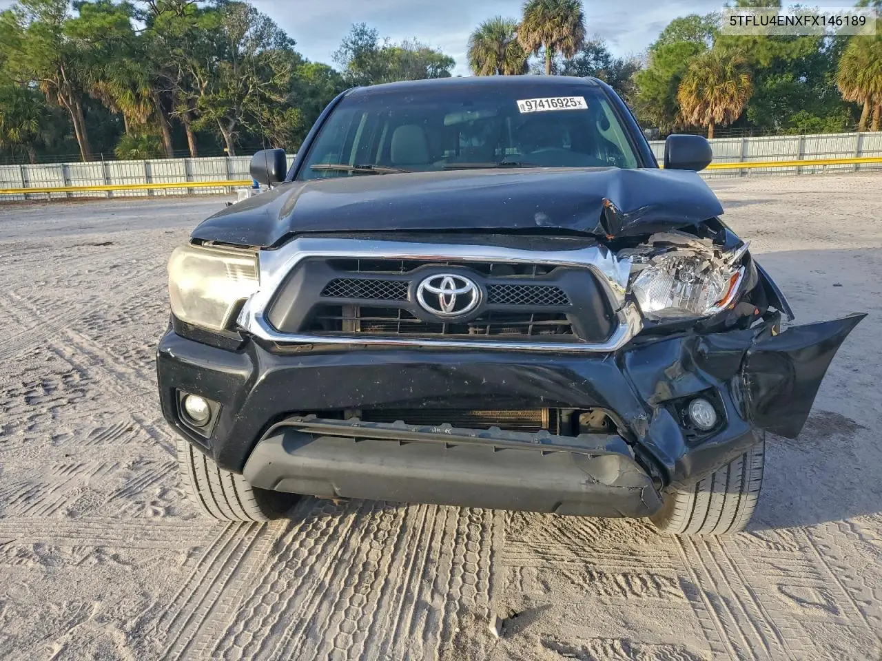 5TFLU4ENXFX146189 2015 Toyota Tacoma Double Cab