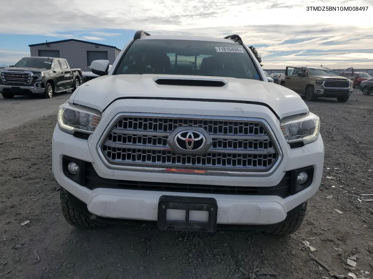 2016 Toyota Tacoma Double Cab VIN: 3TMDZ5BN1GM008497 Lot: 71815494