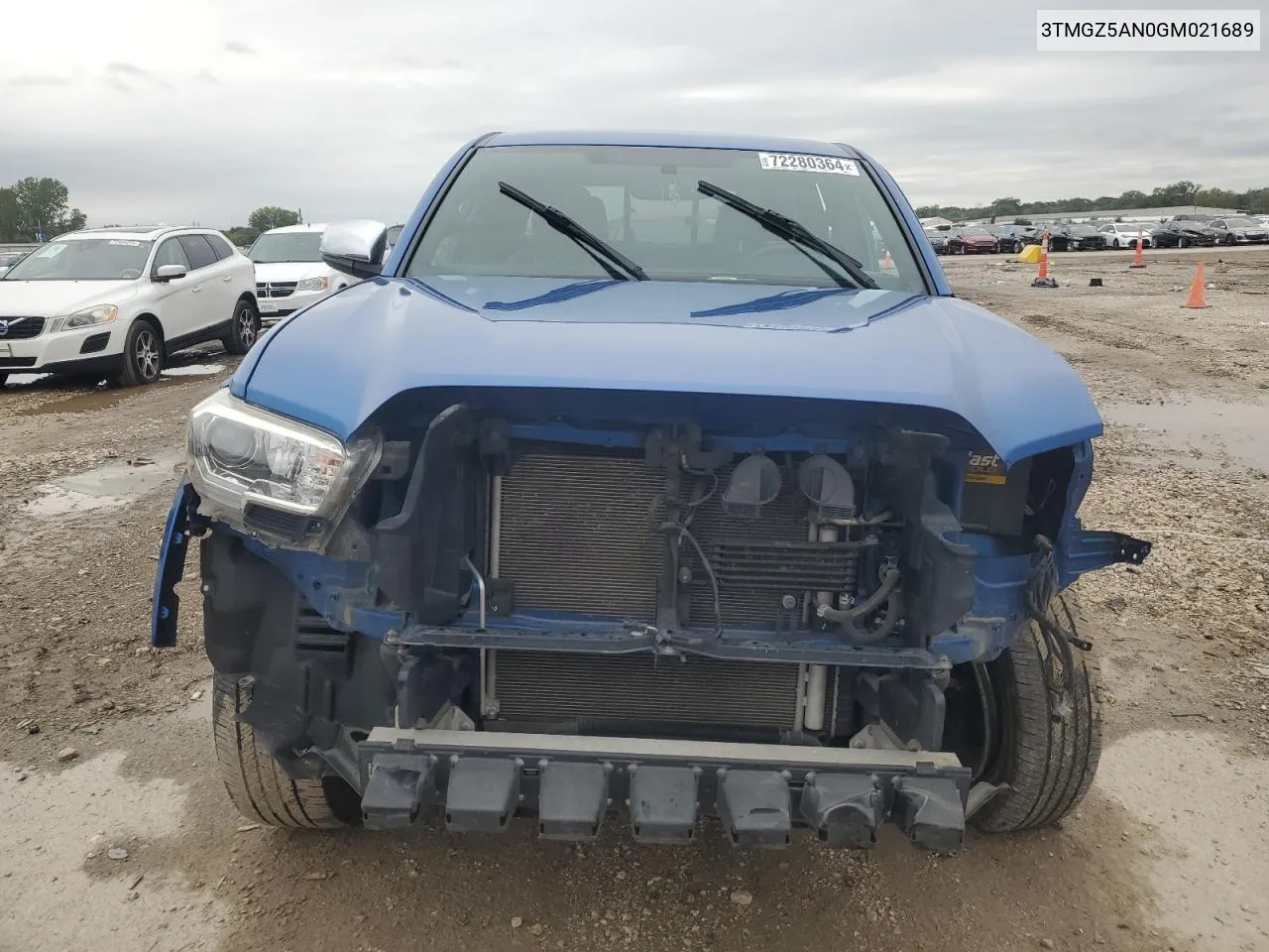 3TMGZ5AN0GM021689 2016 Toyota Tacoma Double Cab