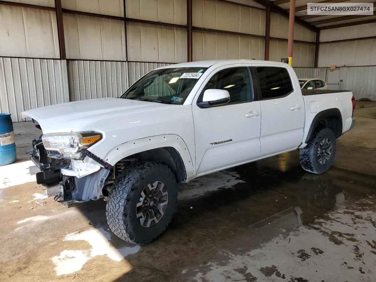 5TFCZ5AN8GX027474 2016 Toyota Tacoma Double Cab