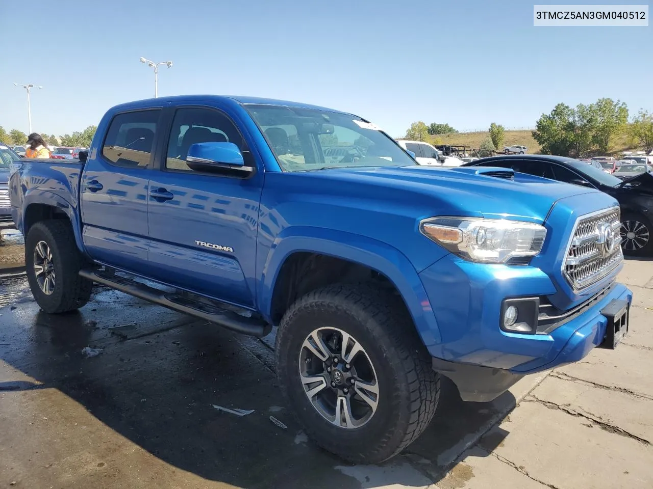 3TMCZ5AN3GM040512 2016 Toyota Tacoma Double Cab