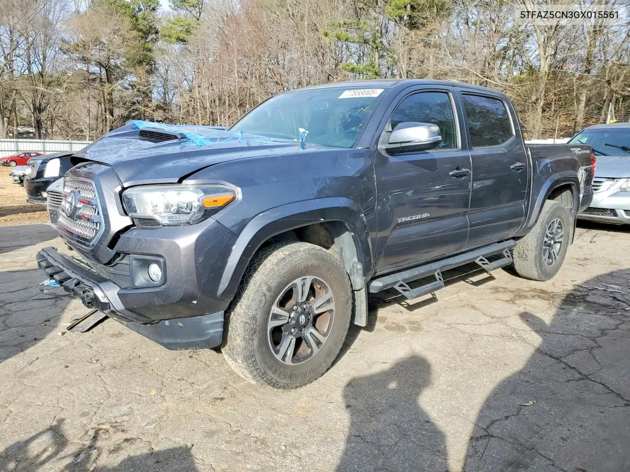 5TFAZ5CN3GX015561 2016 Toyota Tacoma Double Cab
