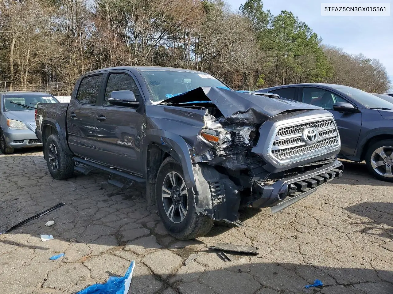 5TFAZ5CN3GX015561 2016 Toyota Tacoma Double Cab