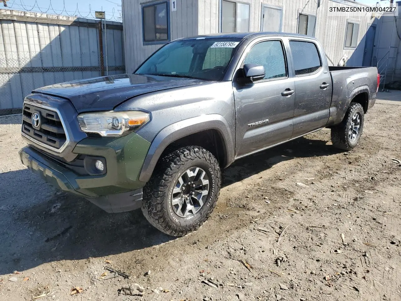 3TMBZ5DN1GM004227 2016 Toyota Tacoma Double Cab