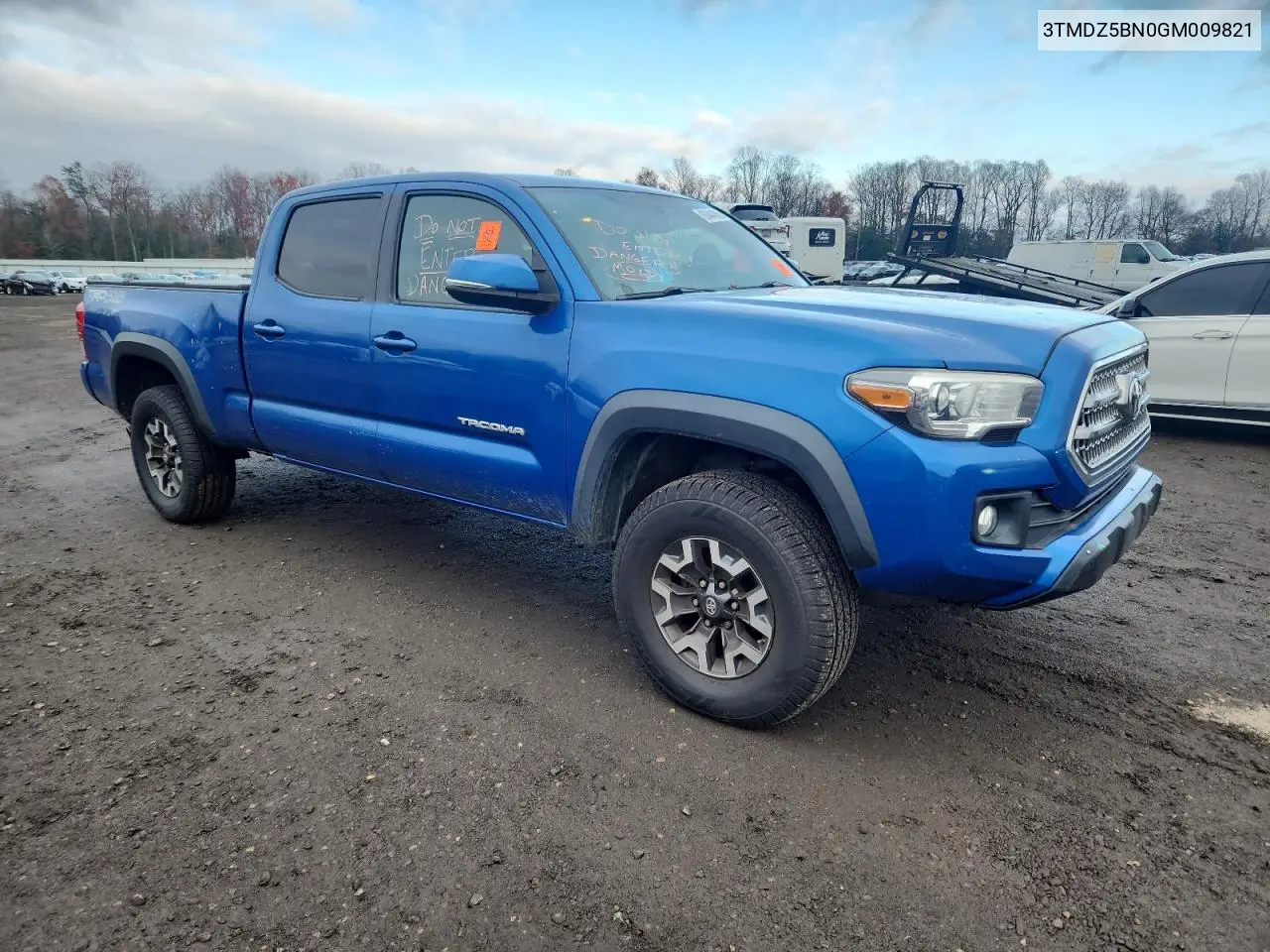 3TMDZ5BN0GM009821 2016 Toyota Tacoma Double Cab