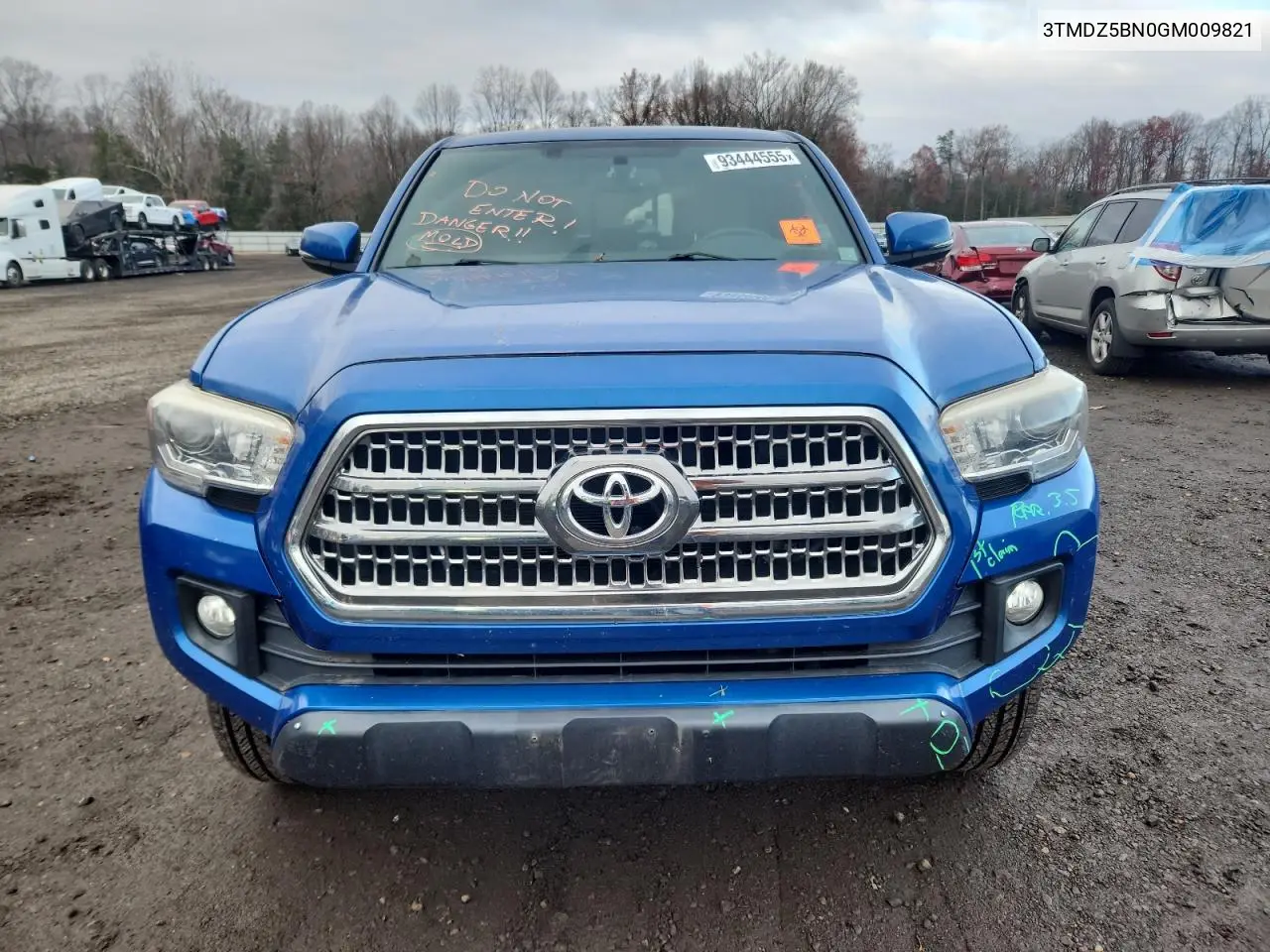 3TMDZ5BN0GM009821 2016 Toyota Tacoma Double Cab