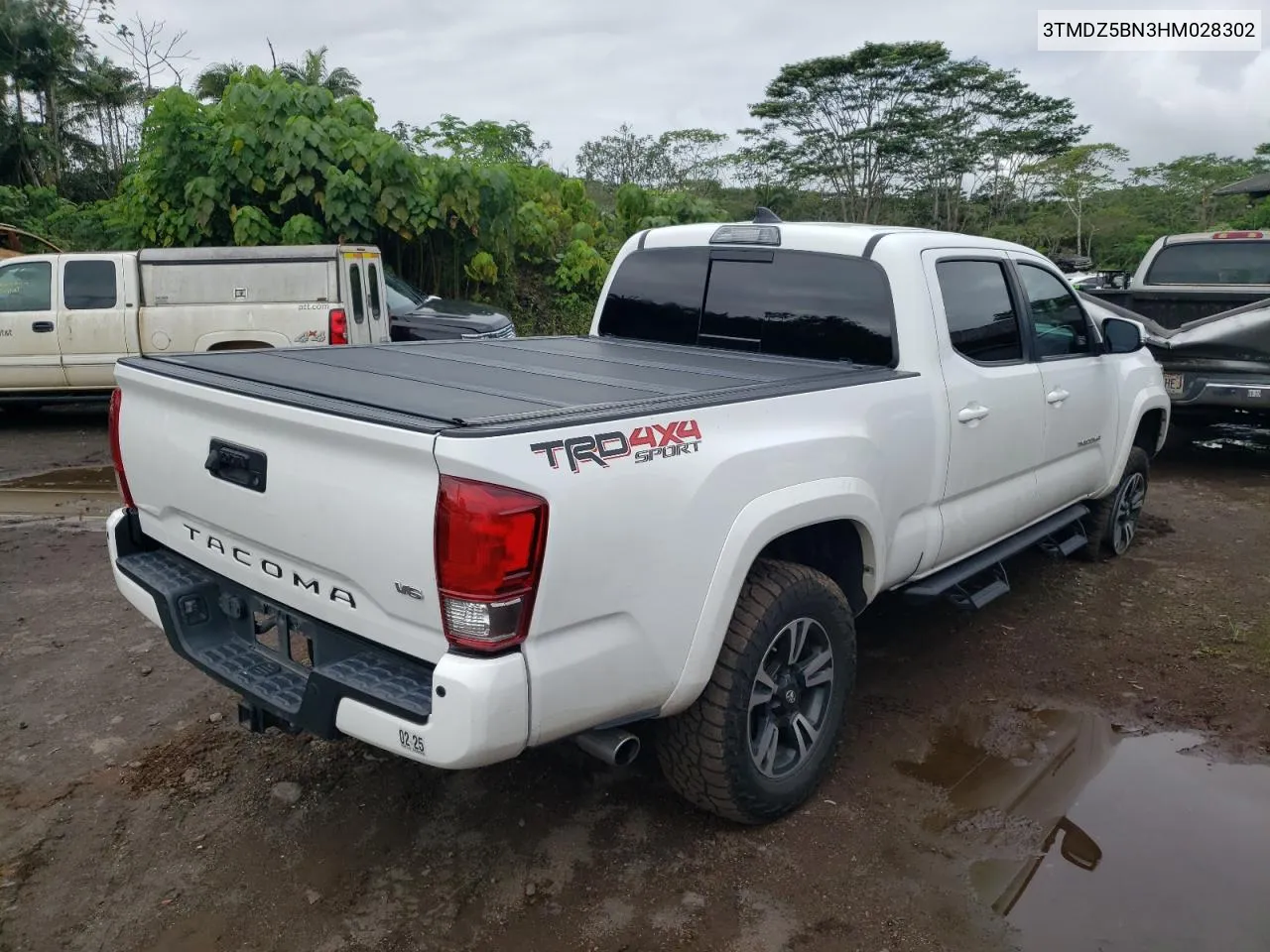 3TMDZ5BN3HM028302 2017 Toyota Tacoma Double Cab