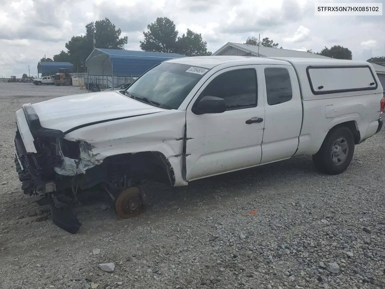 2017 Toyota Tacoma Access Cab VIN: 5TFRX5GN7HX085102 Lot: 62894934